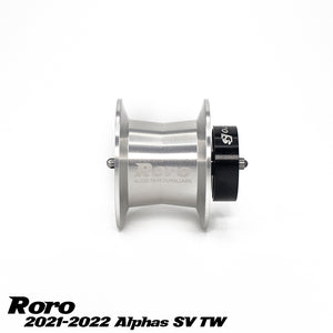 Roro Long Cast Titanium Spool For 22 21 Alphas SV TW Baitcasting Reel ALC20