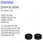 画像をギャラリービューアに読み込む, Roro Bearings Fit DAIWA [1034 &amp; 1034]  STEEZ LTD SV TN STEEZ SV  20 ZILLION 10 SV TW ZILLION TW HLC1516  ZILLION TW...
