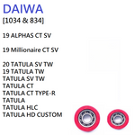 Load image into Gallery viewer, Roro Bearings Fit DAIWA [1034 &amp; 834]  23 SLP Millionaire Air 22 Silver Creek Air 21 Gekkabijin Air 20 ALPHAS AIR TW 19 ALPHAS CT SV...
