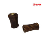 Load image into Gallery viewer, Roro DIY Handle Knob I shape Solid Wood Grip For DAIWA / SHIMANO 1 Set ( 2 pcs)
