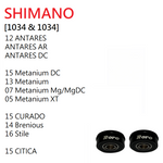 画像をギャラリービューアに読み込む, Roro Bearings Fit SHIMANO [1034 &amp; 1034]  18 SLX MGL   19 Scorpion MGL   18 ALDEBARAN MGL  17 CHRONARCH MGL...
