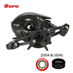 画像をギャラリービューアに読み込む, Roro Bearings Fit  Tsurinoya [1054 &amp; 1034]  Tsurinoya Dark Wolf DW50
