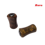 Load image into Gallery viewer, Roro DIY Handle Knob I shape Solid Wood Grip For DAIWA / SHIMANO 1 Set ( 2 pcs)
