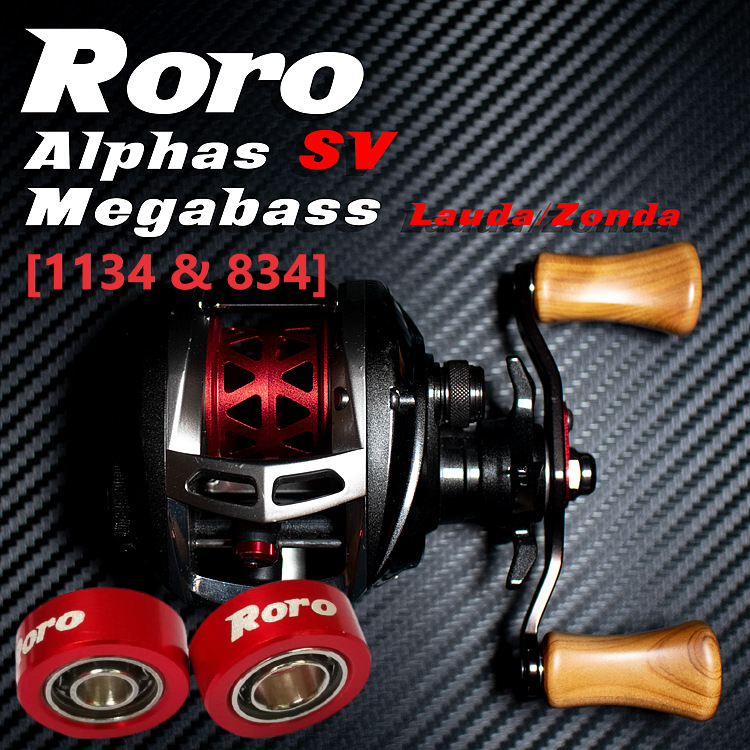 bearings for pisicun fishing reels Roro Ceramic Ball Bearings Fit Roro X Spool ALPHAS SV Megabass Lauda/Z
