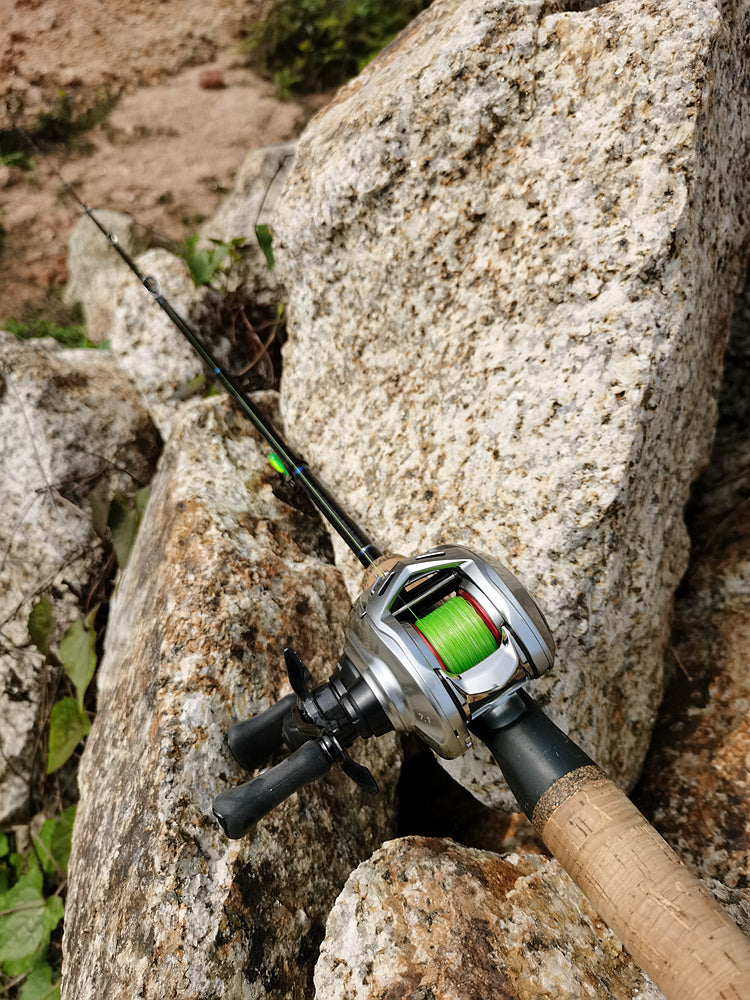 Casting Trout Magnet on BFS Reel! Daiwa Alphas Air TW, Roro Spool and  KastKing Max Steel Rod 