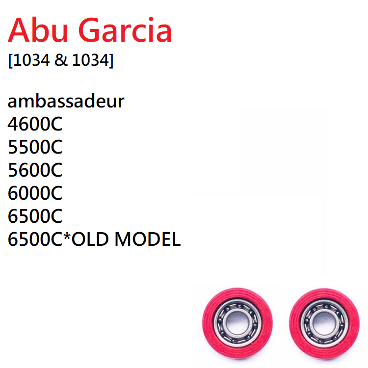 abu garcia ambassadeur 6500c parts Power Handle 522 XLT Plus Left Roro Spool Bearings Fit Abu