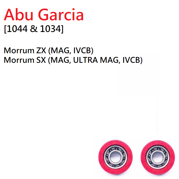 Roro Bearings Fit AbuGarcia [1044 & 1034] Morrum ZX (MAG, IVCB) Morrum –  RORO LURE