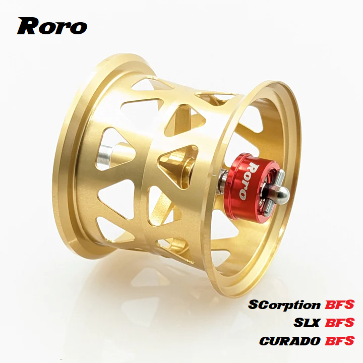 Roro Microcast DIY SiC Titanium Spool for 21 SLX BFS 21 CURADO BFS  Scorpion BFS Shallow Casting Reel CB26