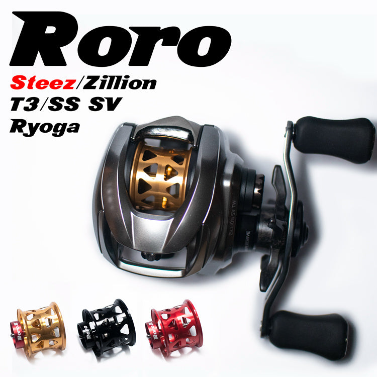 Roro Ultra BFS Titanium Spool For STEEZ / 2021 ZILLION SV TW/Zillion 1016 T3 / SS SV RYOGA TDZ Baitcasting Reel RX29 - RORO LURE