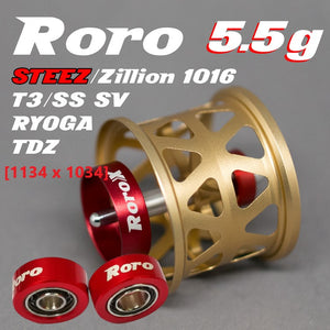 Roro Bearings Fit Roro X Spool STEEZ / 2021 ZILLION SV TW/Zillion 1016 T3 / SS SV RYOGA TDZ RX29 X27 [1134 & 1034] - RORO LURE