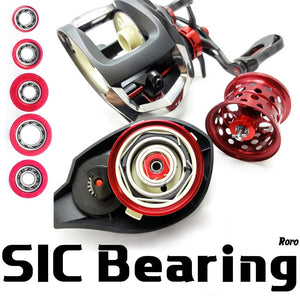 Roro Ceramic Ball Spool Bearings for Baitcasting Reel - RORO LURE