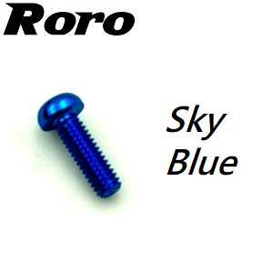 Roro Color Anodized Aluminum Alloy Screw for Baitcasting Reel 1 piece - RORO LURE