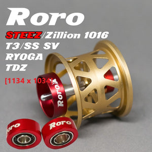 Roro Bearings Fit Roro X Spool STEEZ / 2021 ZILLION SV TW/Zillion 1016 T3 / SS SV RYOGA TDZ RX29 X27 [1134 & 1034] - RORO LURE